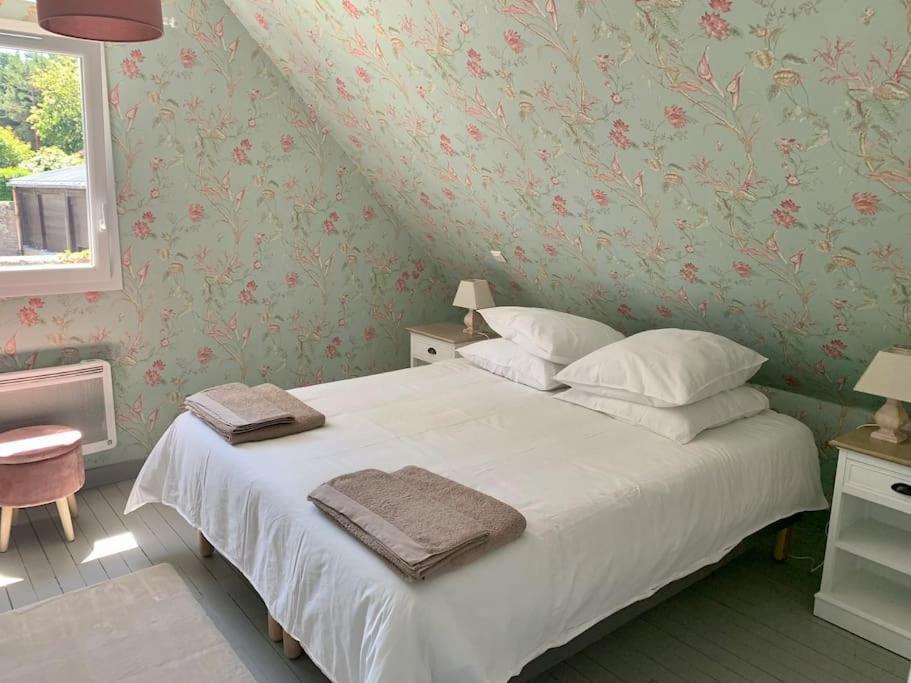 Maison Bord De Mer Dans La Petite Irlande オーデルヴィル エクステリア 写真