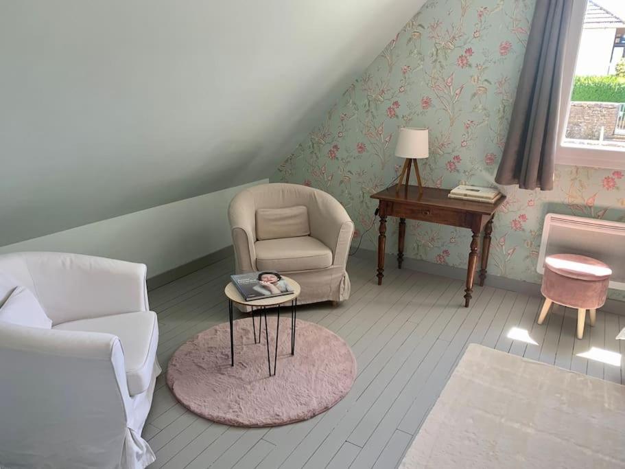 Maison Bord De Mer Dans La Petite Irlande オーデルヴィル エクステリア 写真