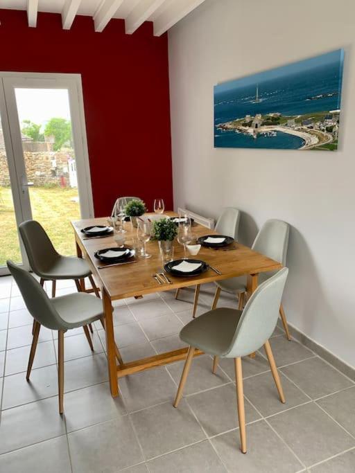 Maison Bord De Mer Dans La Petite Irlande オーデルヴィル エクステリア 写真