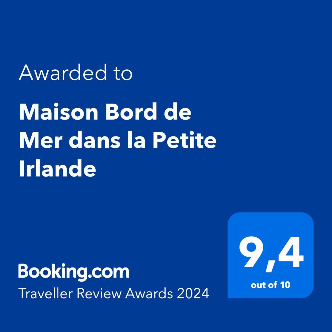 Maison Bord De Mer Dans La Petite Irlande オーデルヴィル エクステリア 写真